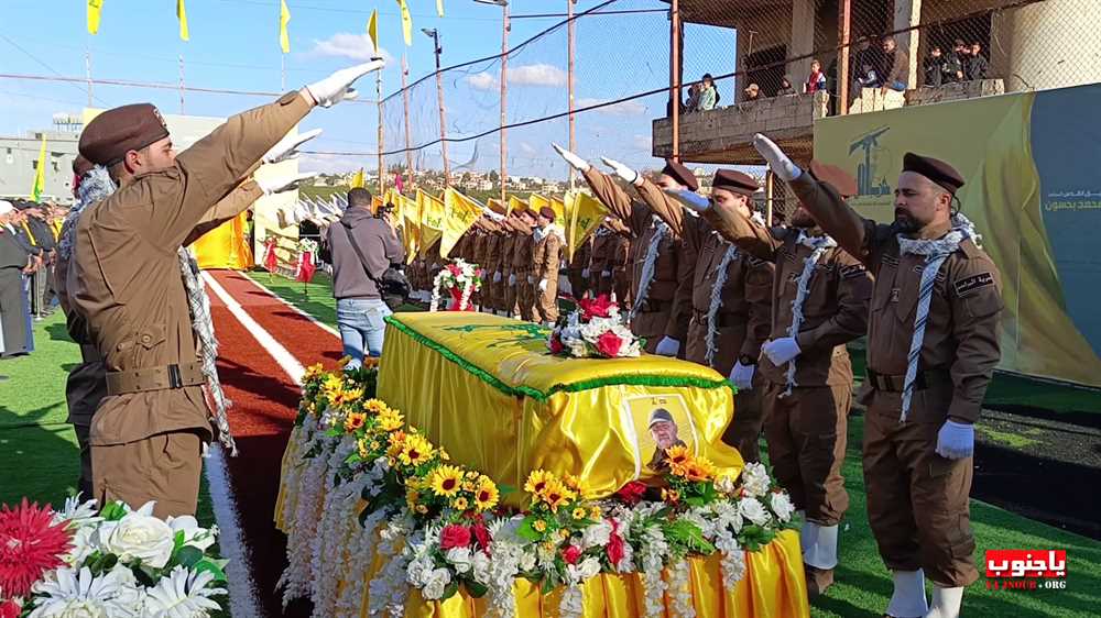 طيردبا : تشييع القائد الجهادي الكبير الحاج علي بحسون 